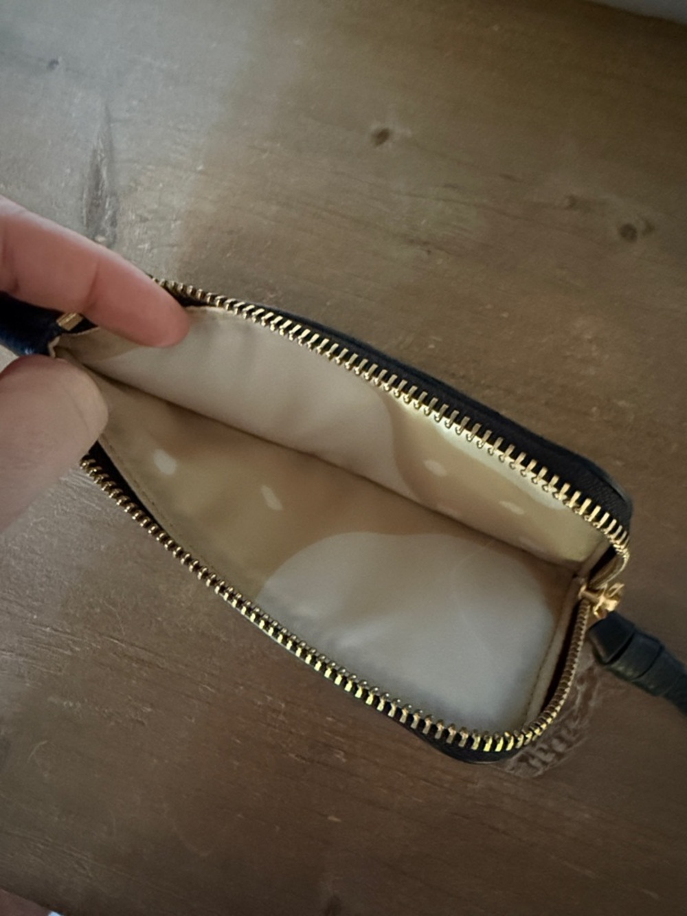 Alf the Label Harry Case Pebbled Black Leather with Gold Hardware - Picture 4 of 4
